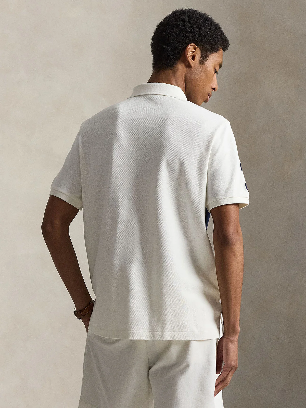 POLO RALPH LAUREN Áo Polo Nam Tay Ngắn Custom Slim Fit Big Pony Mesh Polo Shirt