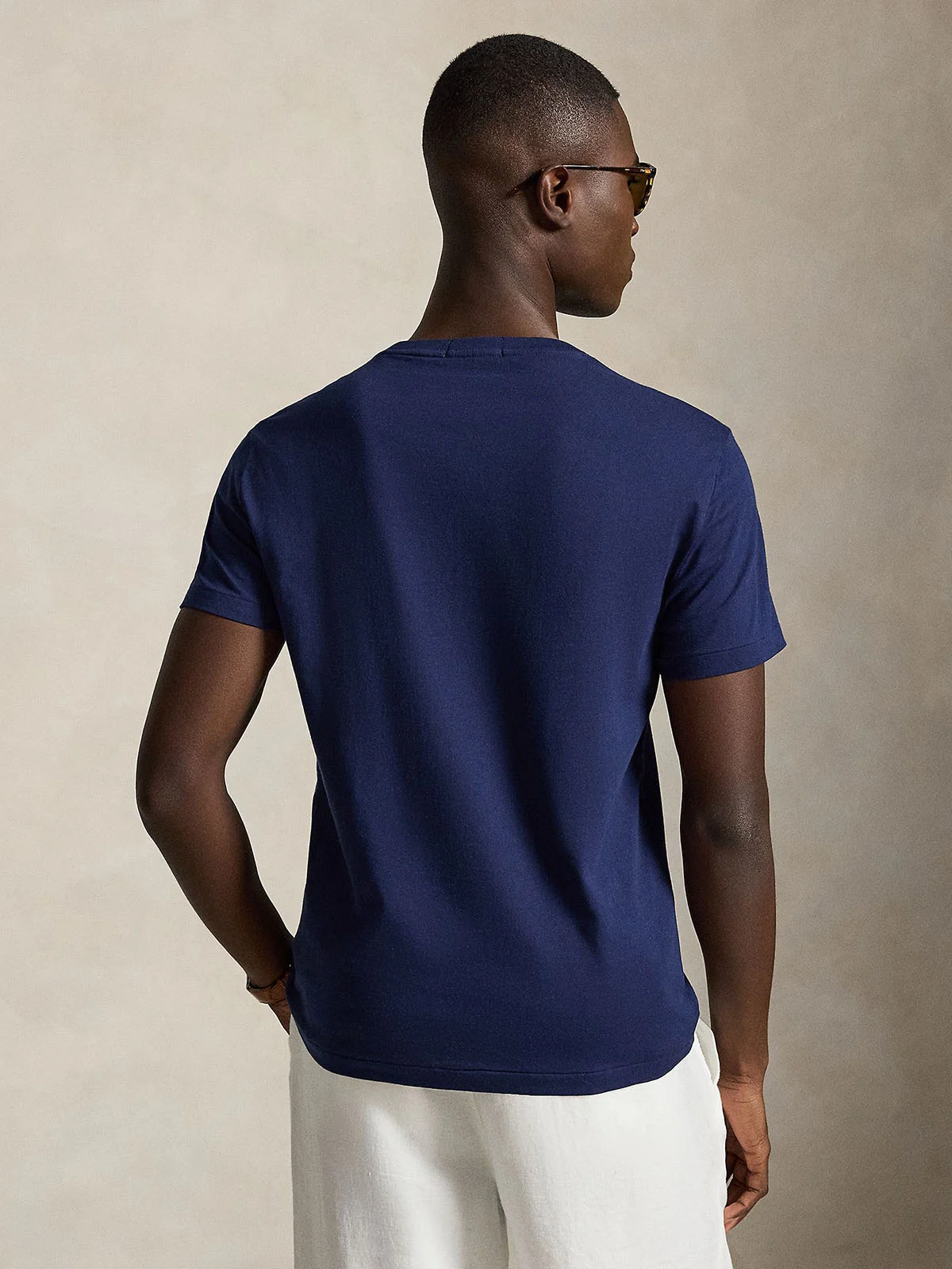 POLO RALPH LAUREN Áo Thun Nam Tay Ngắn Custom Slim Fit Polo Bear T-Shirt