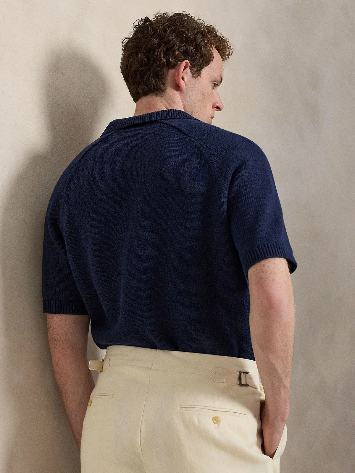 POLO RALPH LAUREN Áo Sweater Nam Tay Ngắn The Ralph Logo Short-Sleeve Sweater