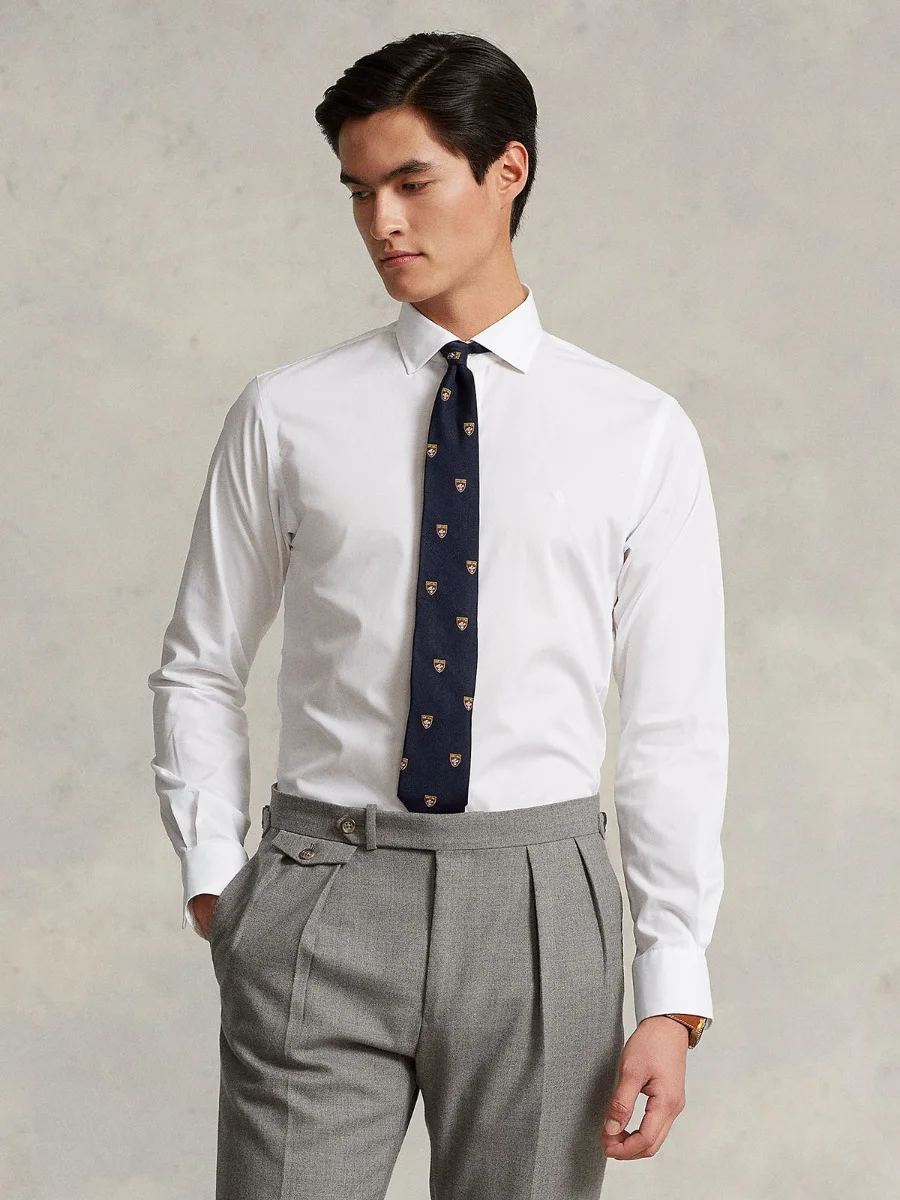 POLO RALPH LAUREN Áo Sơ Mi Nam Tay Dài Custom Fit Poplin Shirt