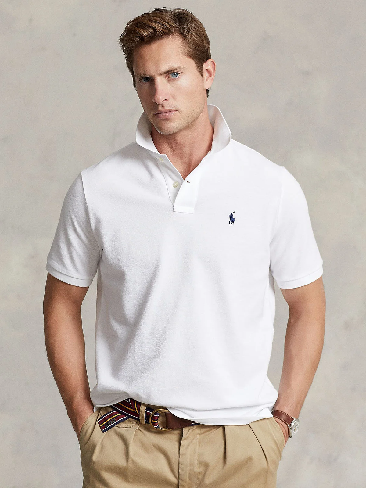 POLO RALPH LAUREN Áo Polo Nam Tay Ngắn The Iconic Mesh Polo Shirt