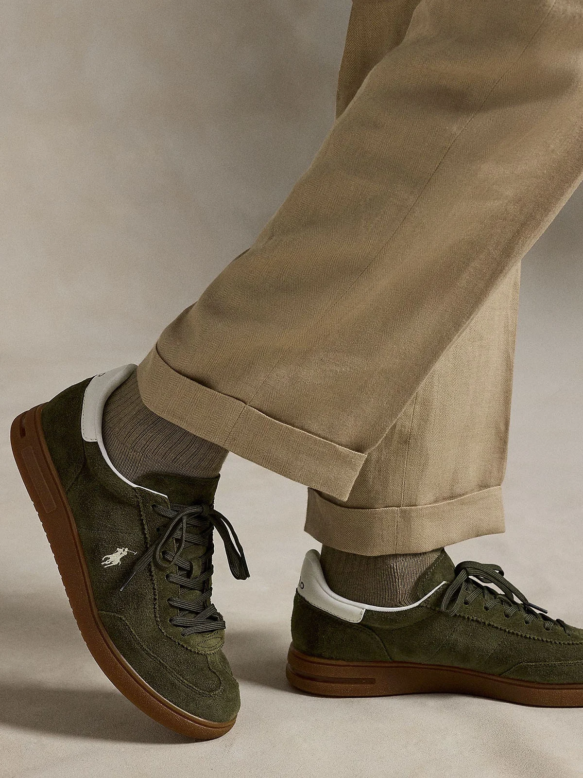 POLO RALPH LAUREN Giày Nam Bedford Suede Sneaker