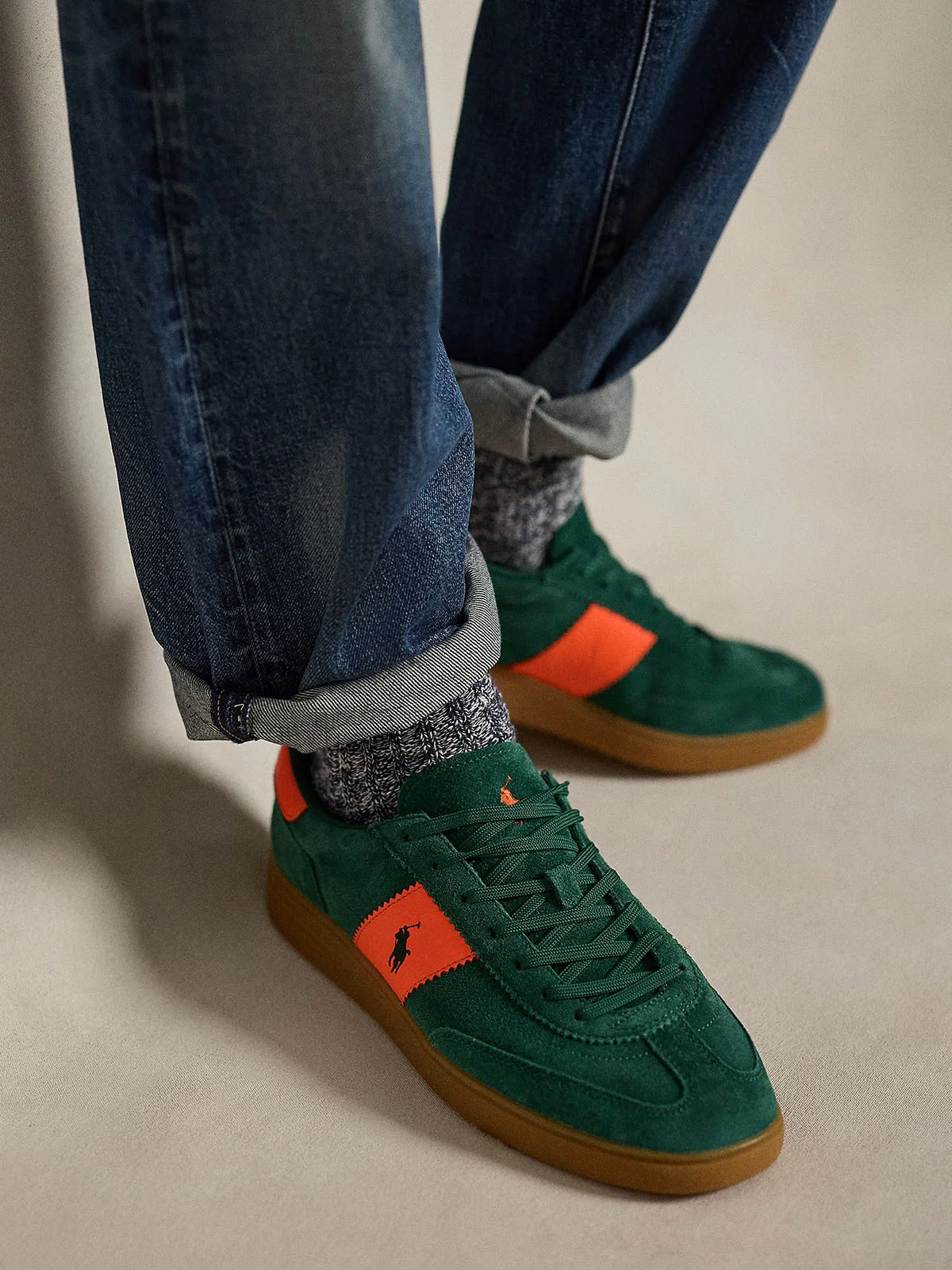 POLO RALPH LAUREN Giày Nam Bedford Suede Sneaker