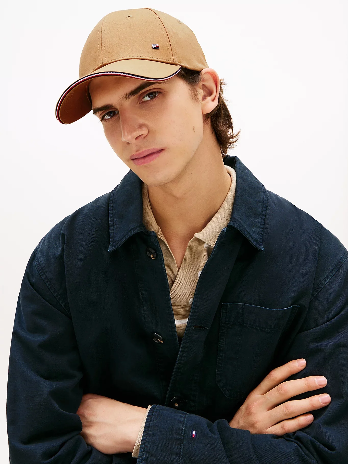 TOMMY HILFIGER Nón Nam TH Corporate Cotton 6 Panel Cap