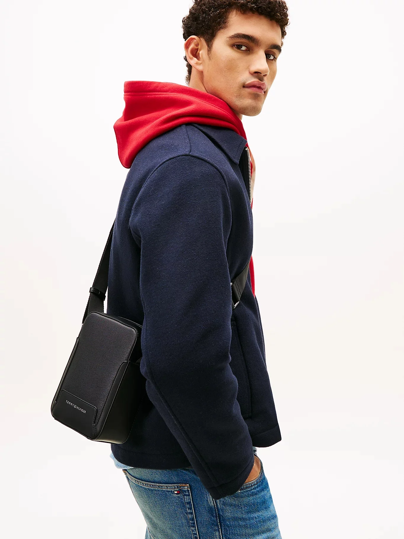 TOMMY HILFIGER Túi Đeo Chéo Nam TH Modern Mini Reporter