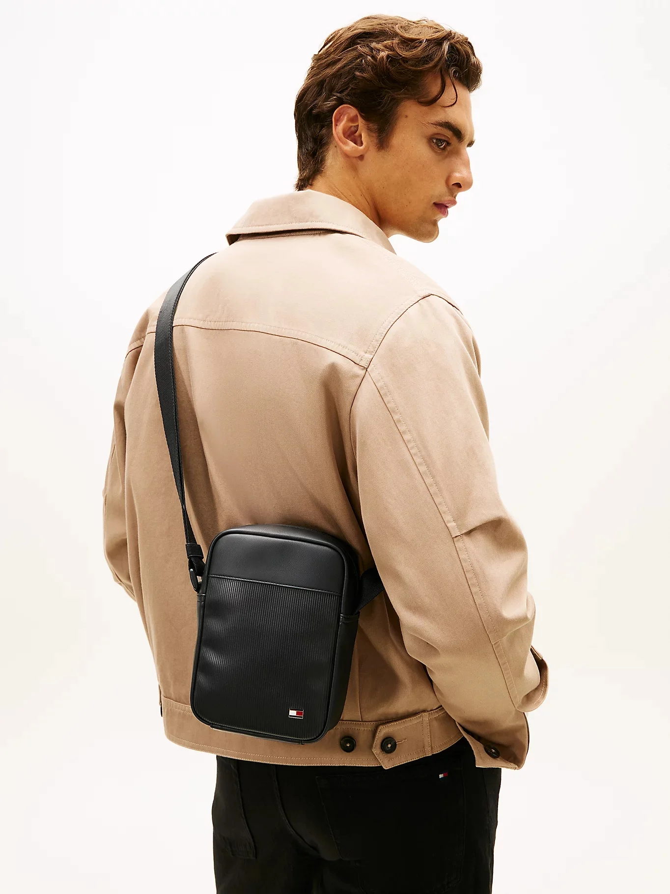 TOMMY HILFIGER Túi Đeo Chéo Nam TH Flag Mini Reporter