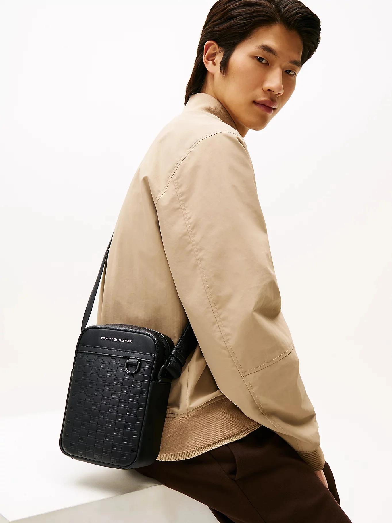 TOMMY HILFIGER Túi Đeo Chéo Nam TH Modern Mini Reporter