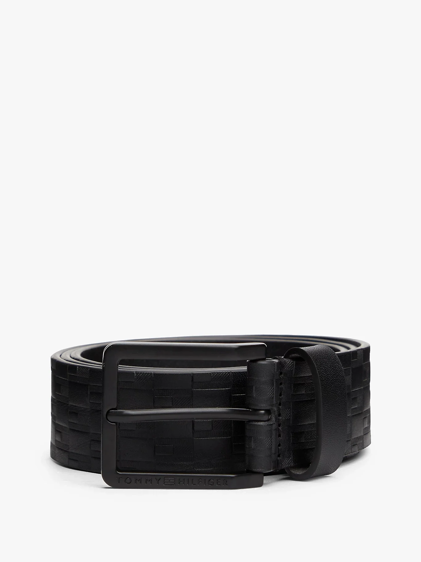 TOMMY HILFIGER Thắt Lưng Nam TH Flag Monogram Oliver 3.5