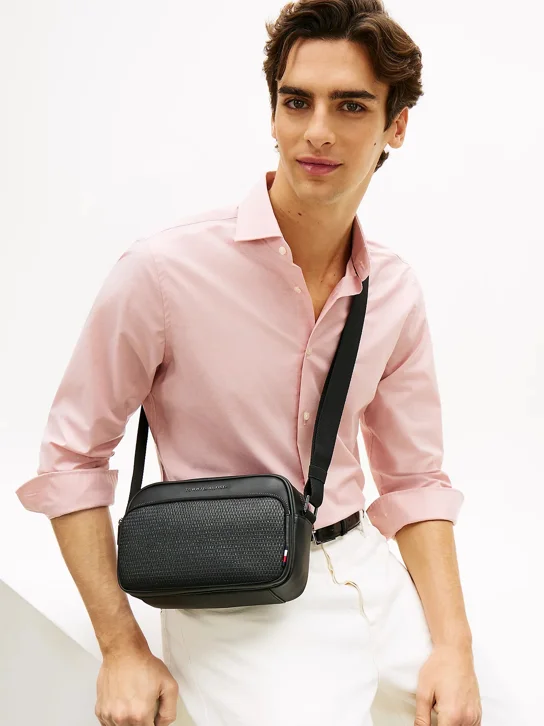 TOMMY HILFIGER Túi Đeo Chéo Nam TH Woven Ew Camera Bag