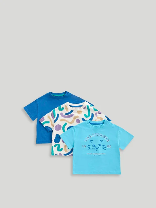 mothercare Bộ 3: áo thun bé trai