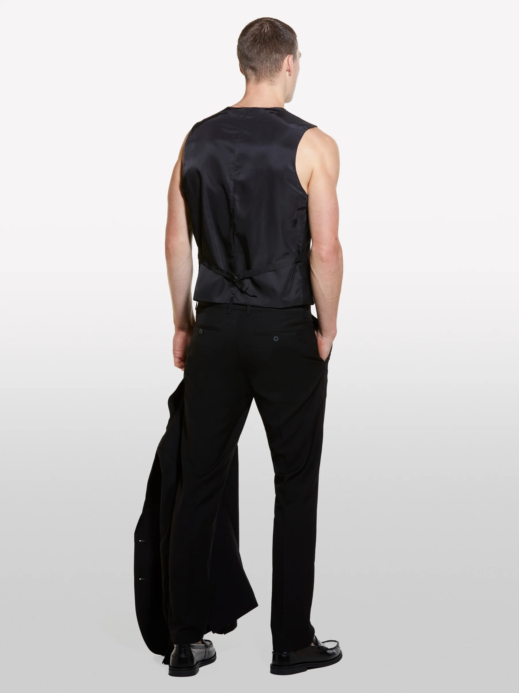 SISLEY Áo Gile Nam Men Waistcoat