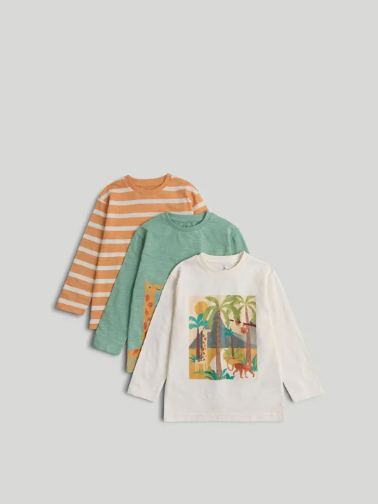 mothercare Bộ 3: áo thun bé trai