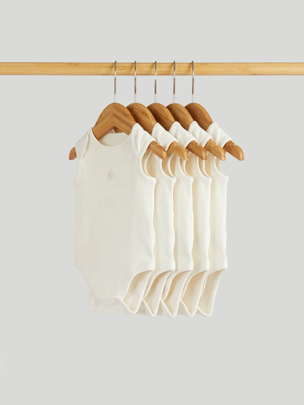 mothercare Bộ 5: áo liền quần bé gái