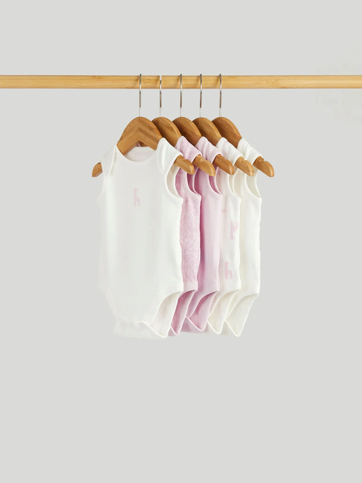 mothercare Bộ 5: áo liền quần bé gái
