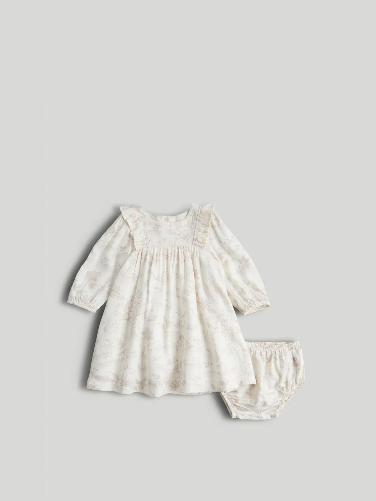 mothercare Bộ 2: đầm, quần bé gái