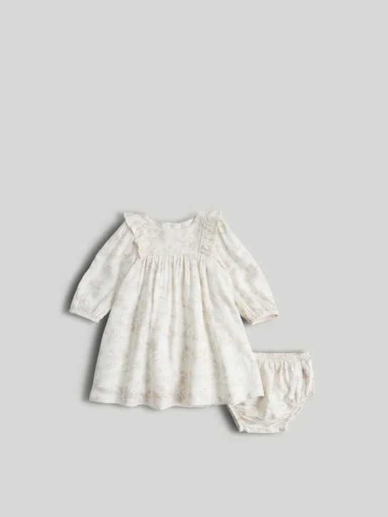mothercare Bộ 2: đầm, quần bé gái