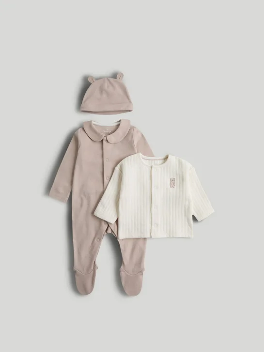 mothercare Bộ 3: áo và phụ kiện em bé