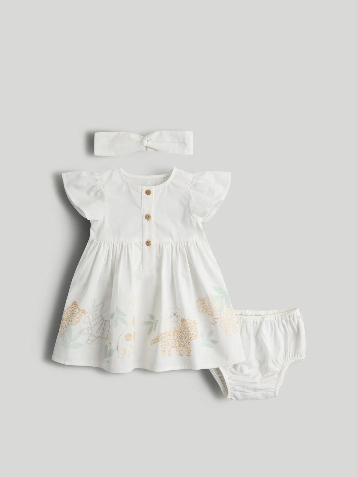 mothercare đầm, quần, băng đô bé gái