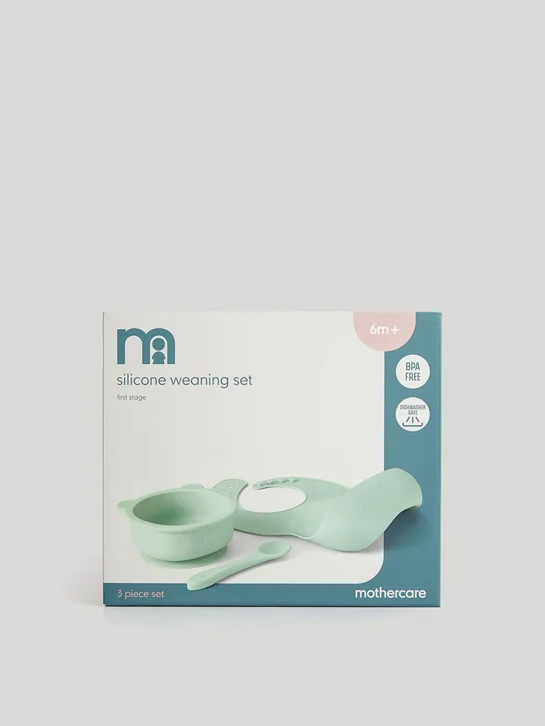 mothercare Bộ 3: dụng cụ ăn dặm
