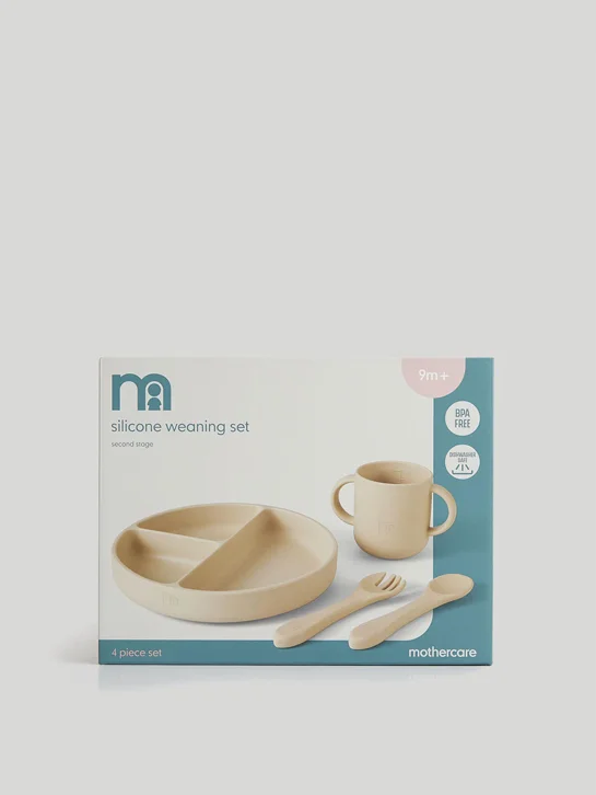 mothercare Bộ 4: dụng cụ ăn dặm