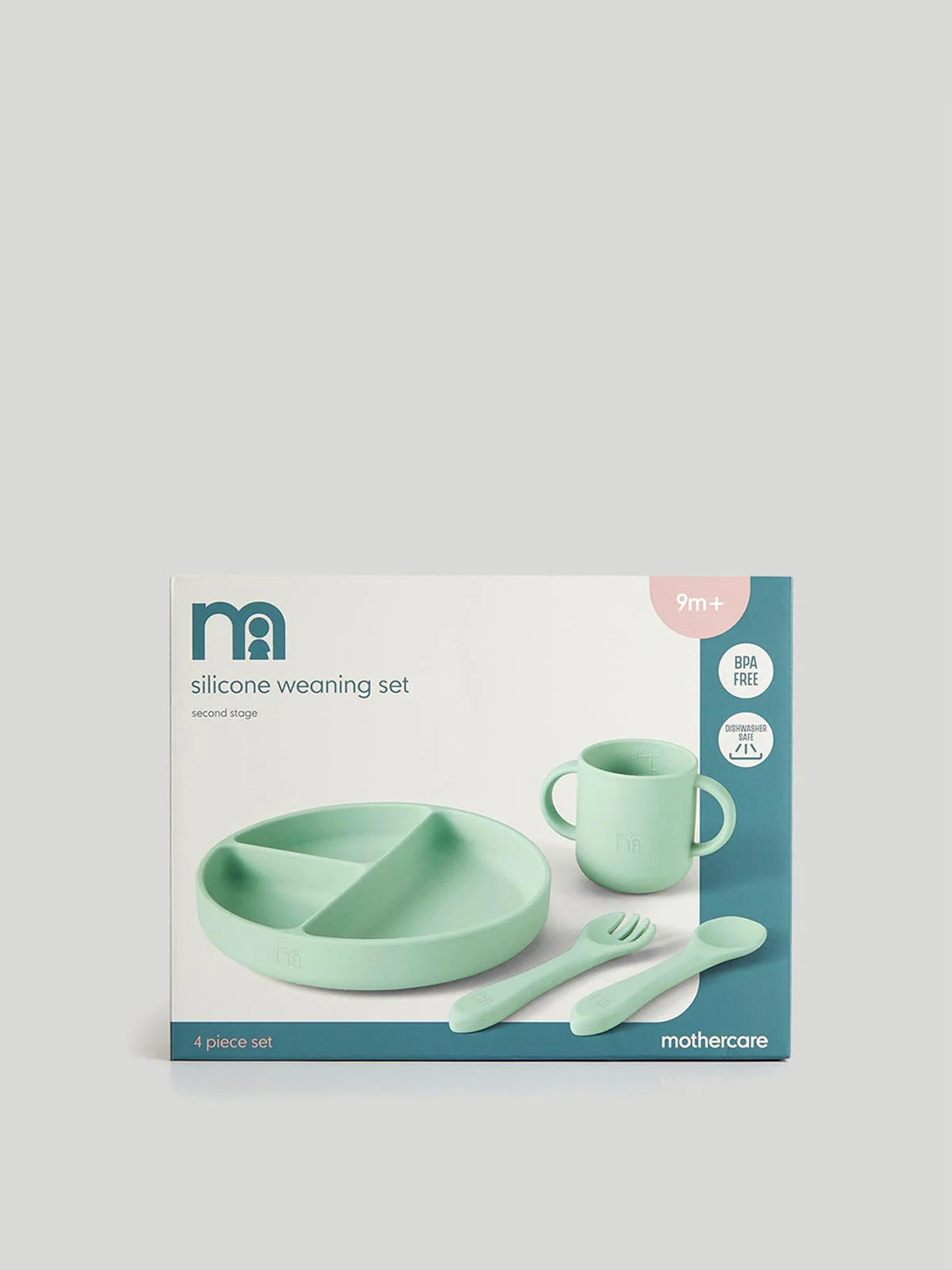mothercare Bộ 4: dụng cụ ăn dặm
