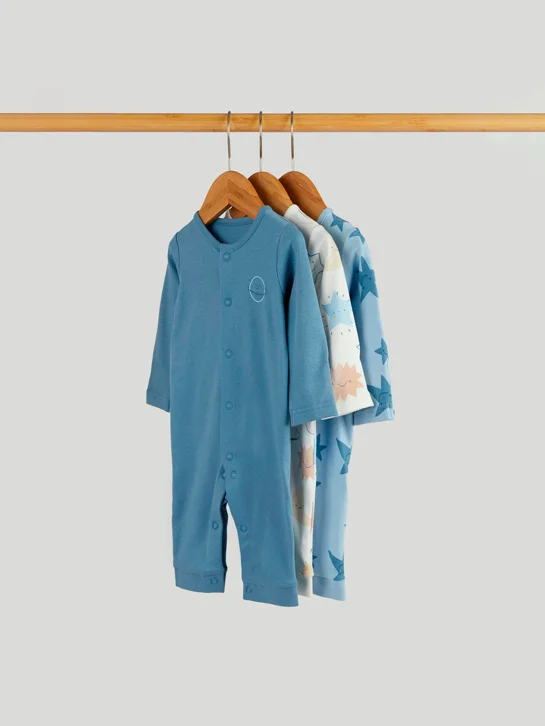 mothercare Bộ 3: áo liền quần