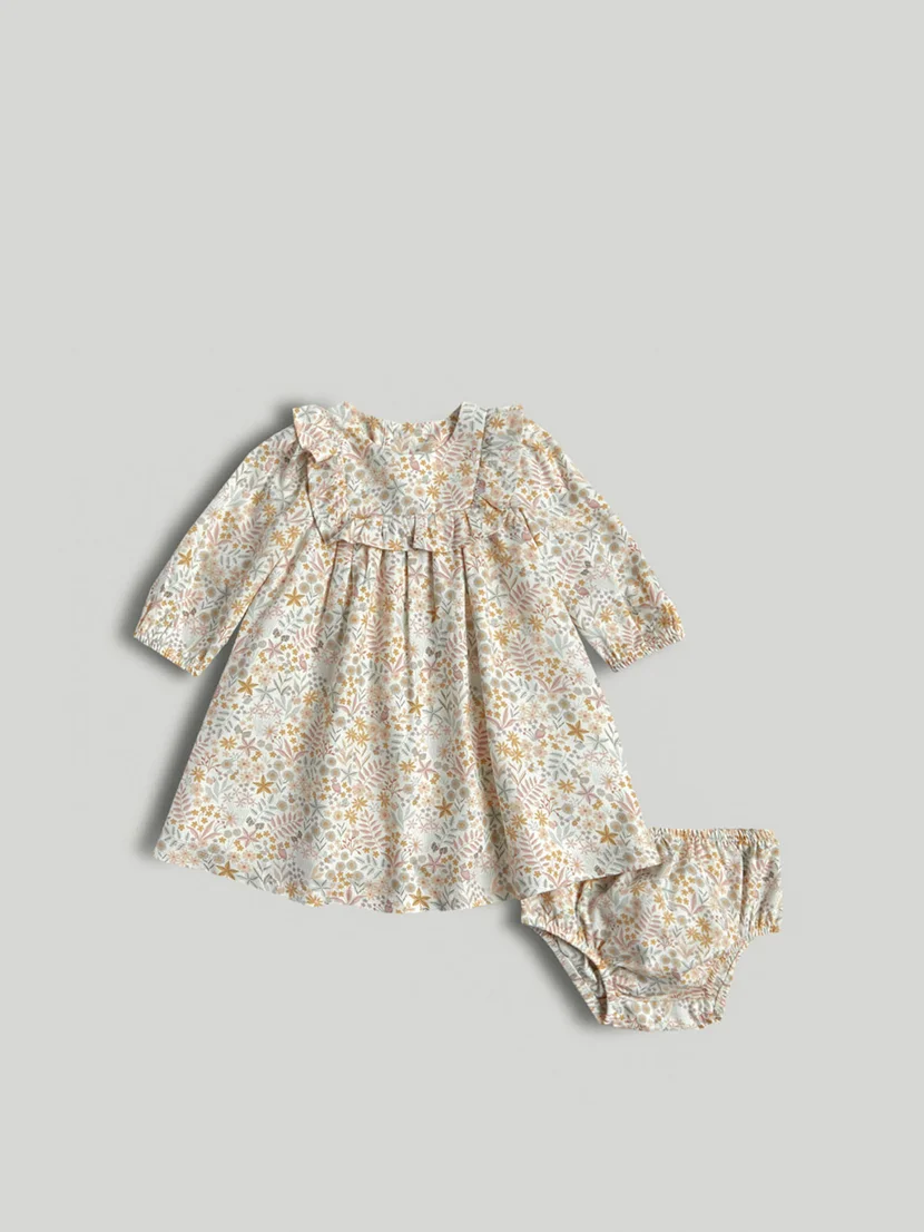 mothercare Bộ 2: đầm, quần bé gái