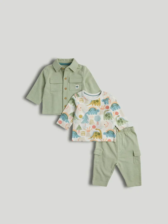 mothercare Bộ 3: áo và quần bé trai
