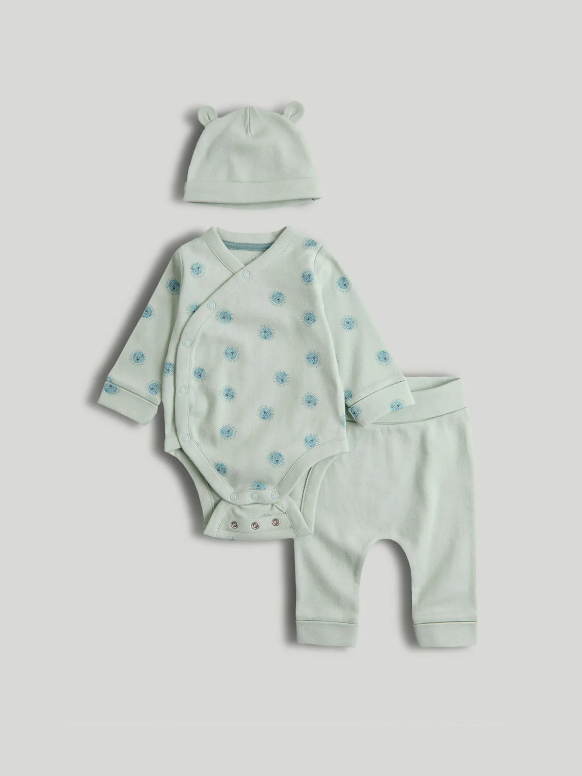 mothercare áo liền quần, quần, nón bé trai