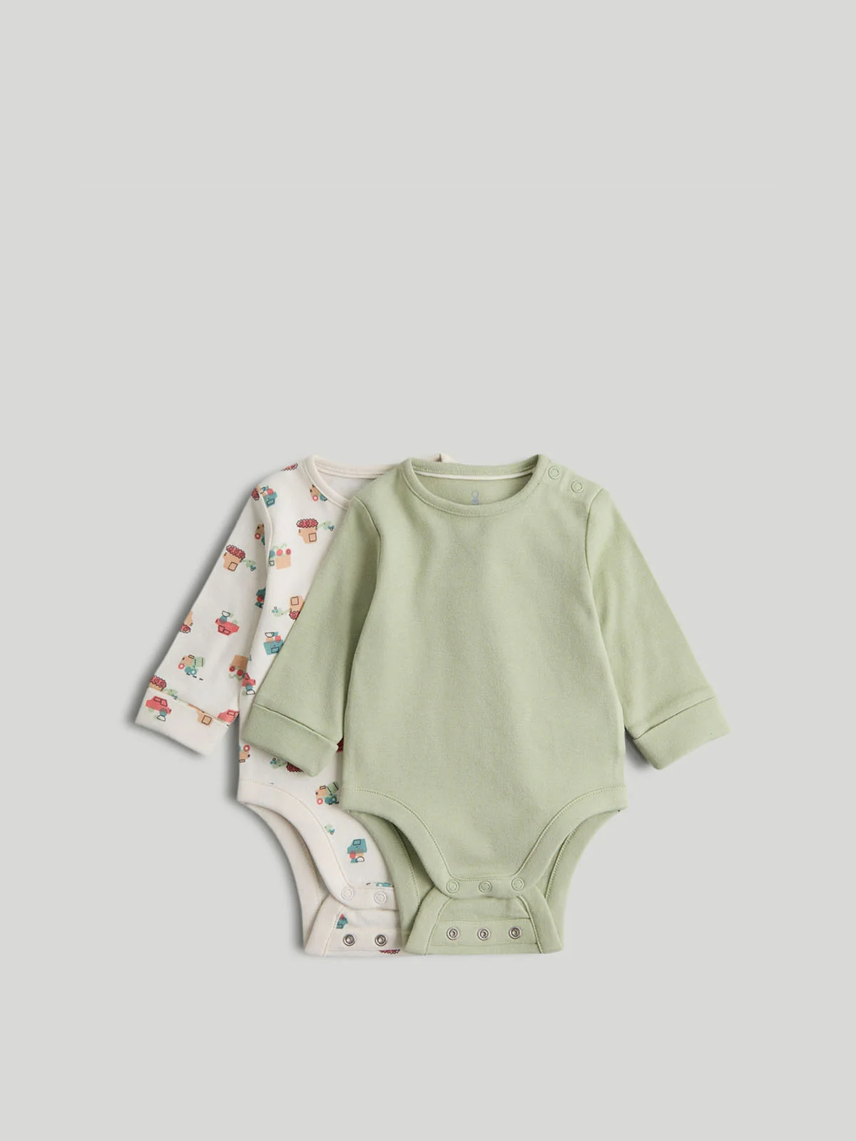 mothercare Bộ 2: áo liền quần bé trai