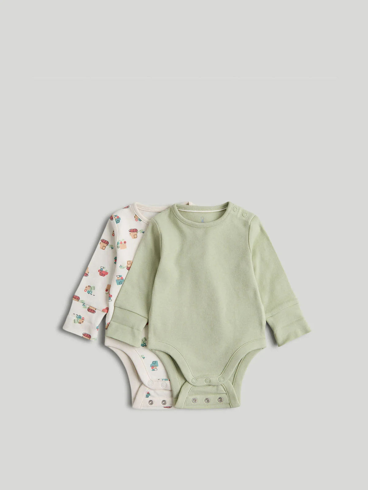 mothercare Bộ 2: áo liền quần bé trai