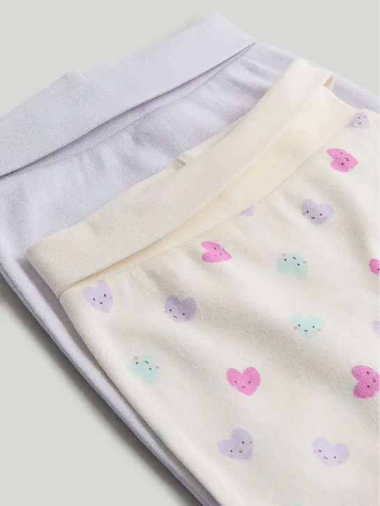 mothercare Bộ 2: quần dài bé gái