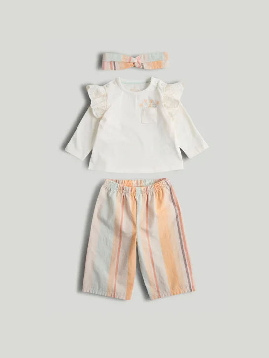 mothercare áo, quần, băng đô bé gái