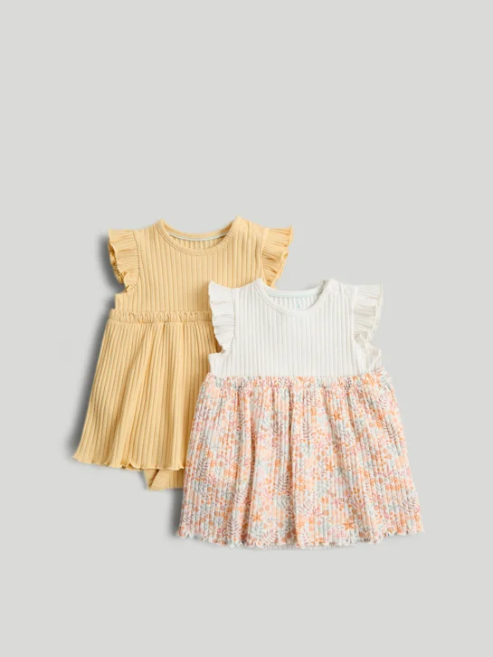 mothercare Bộ 2: đầm bé gái