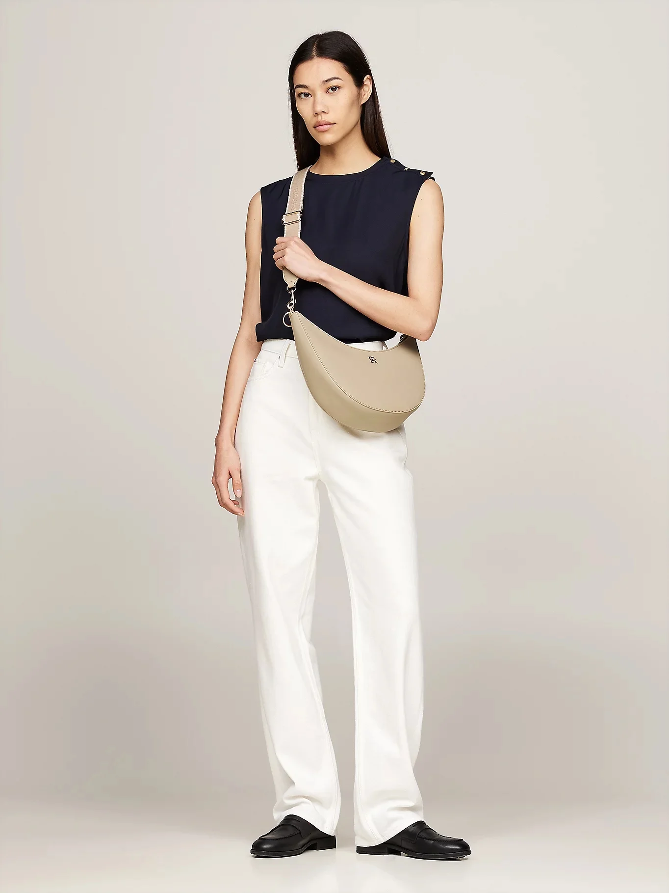 TOMMY HILFIGER Túi Xách Nữ - TH Monotype Conv. Shoulder Bag