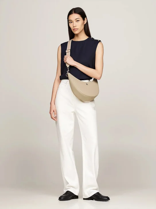 TOMMY HILFIGER Túi Xách Nữ - TH Monotype Conv. Shoulder Bag