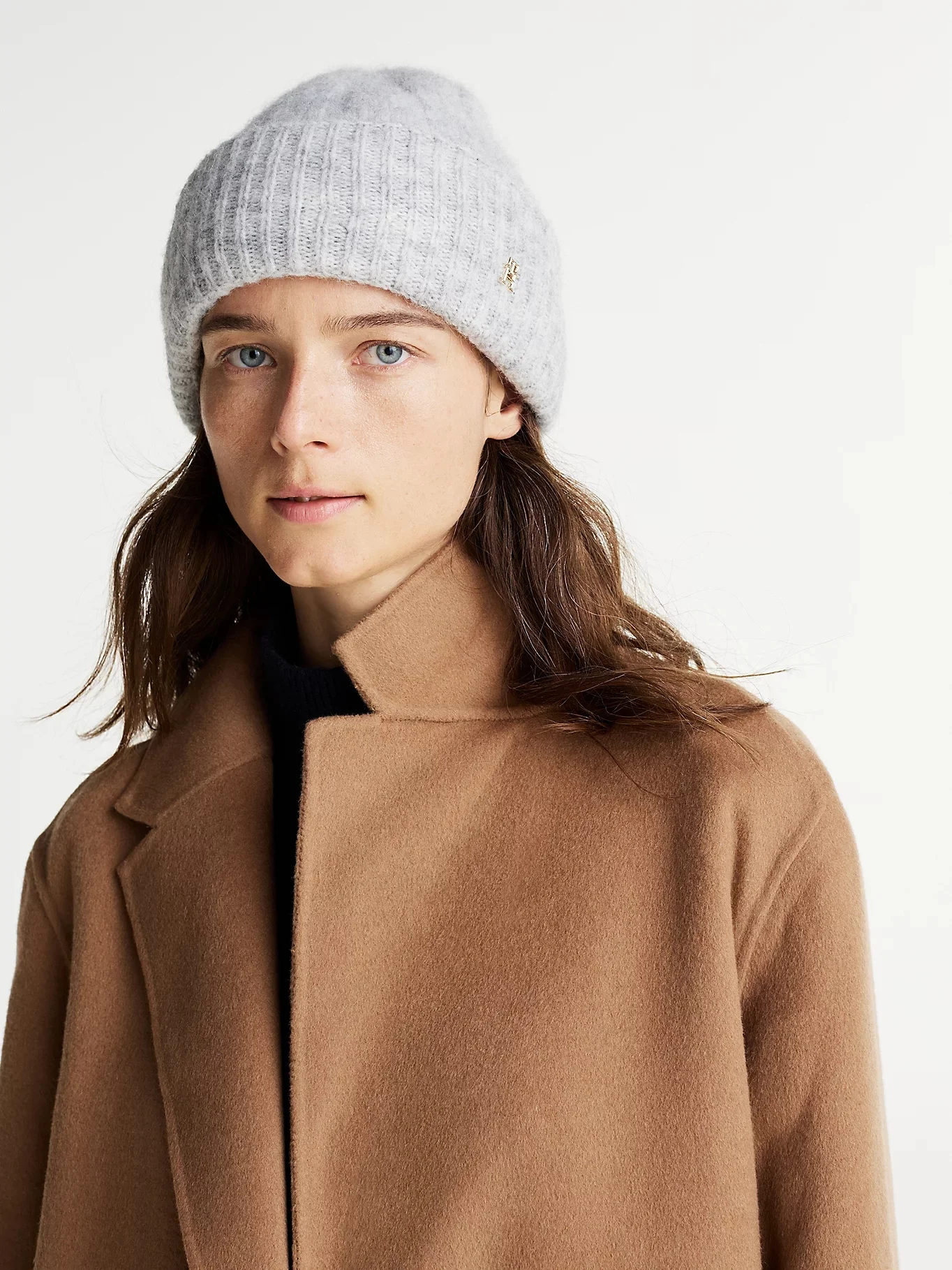 TOMMY HILFIGER Nón Len Nữ TH Timeless Beanie