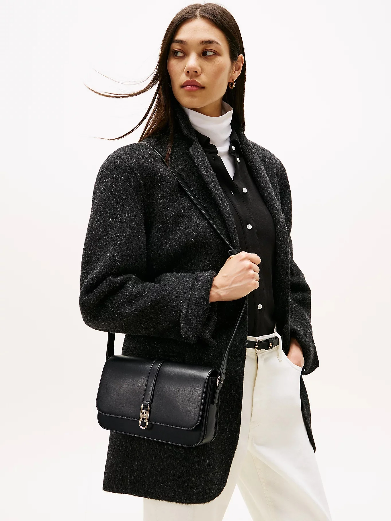 TOMMY HILFIGER Túi Đeo Chéo Nữ TH Libre Flap Crossover