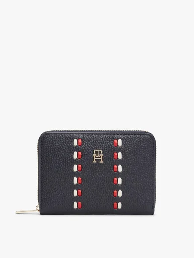 TOMMY HILFIGER Ví Nữ TH Icon Med Za Corp