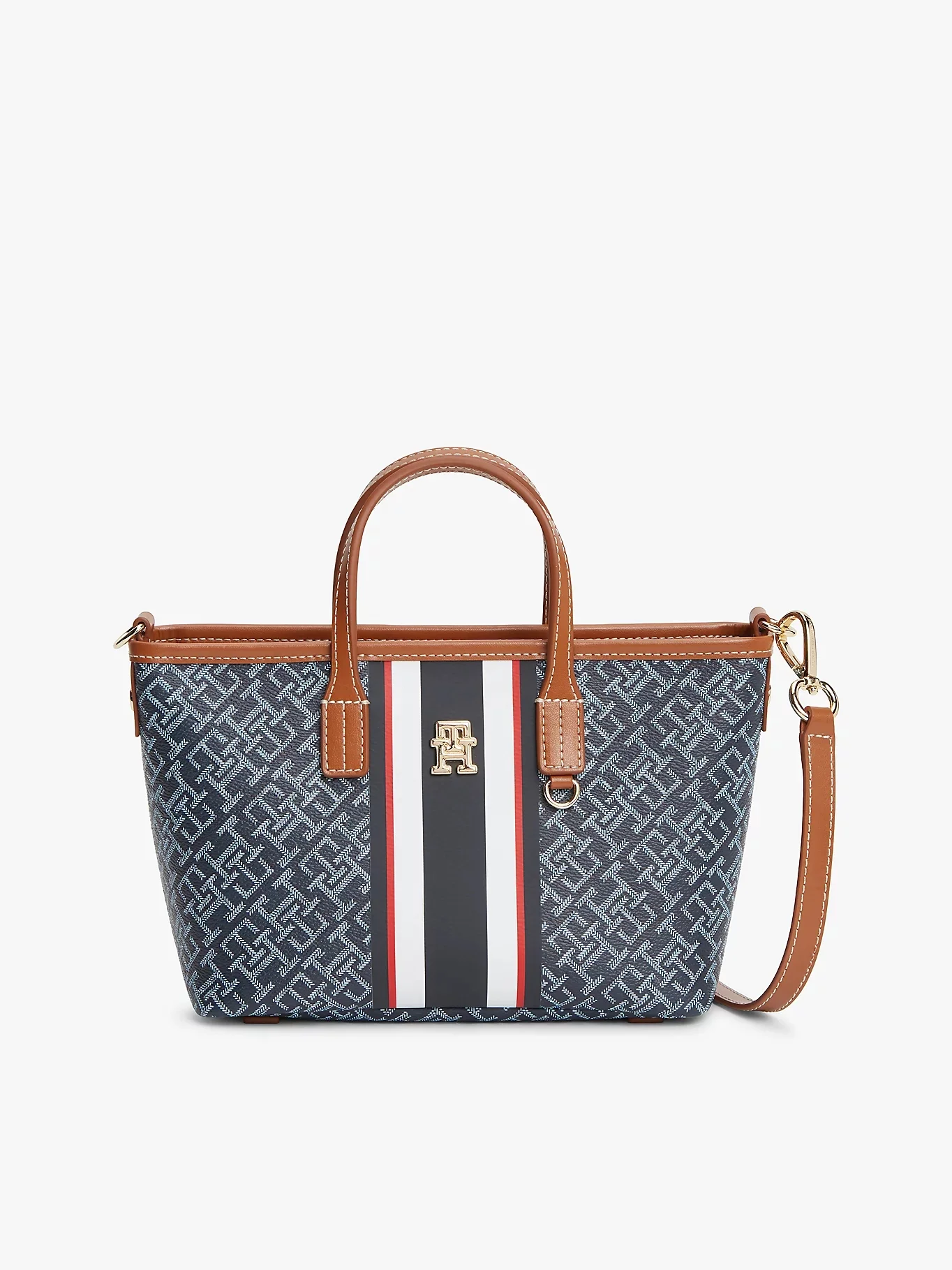 TOMMY HILFIGER Túi Xách Nữ TH Monoplay Mini Tote Strp Le