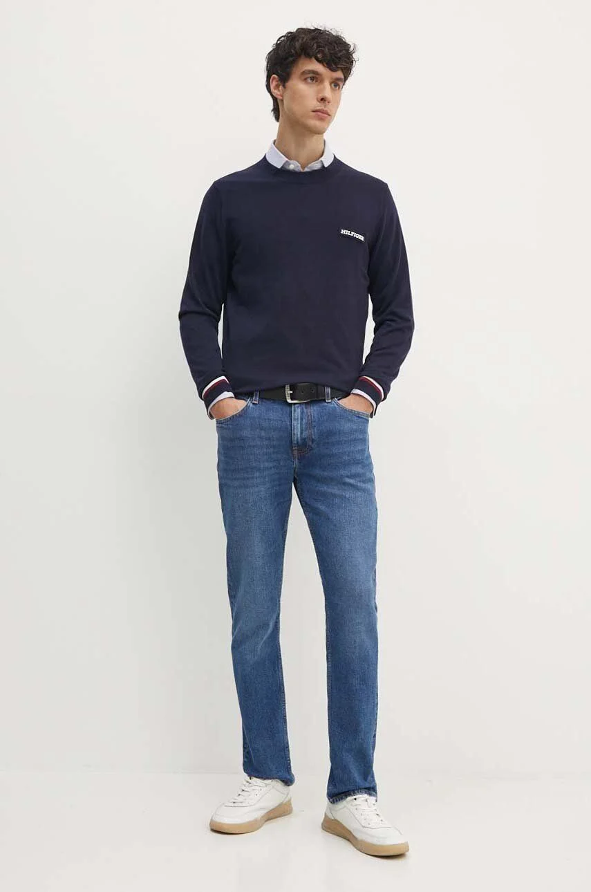 TOMMY HILFIGER Quần Jeans Nam Straight Denton STR Custer Ind