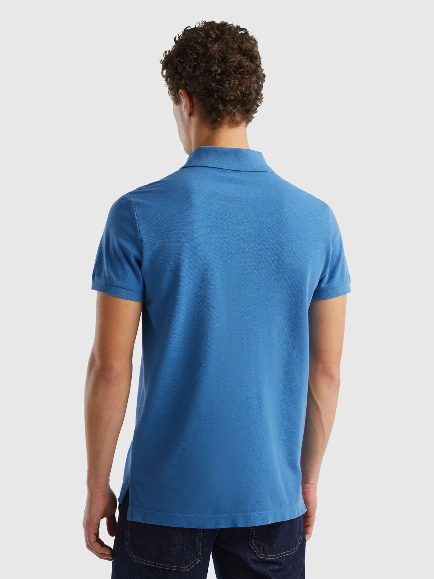 UNITED COLORS OF BENETTON Áo Thun Polo Tay Ngắn Nam Slim Fit Polo