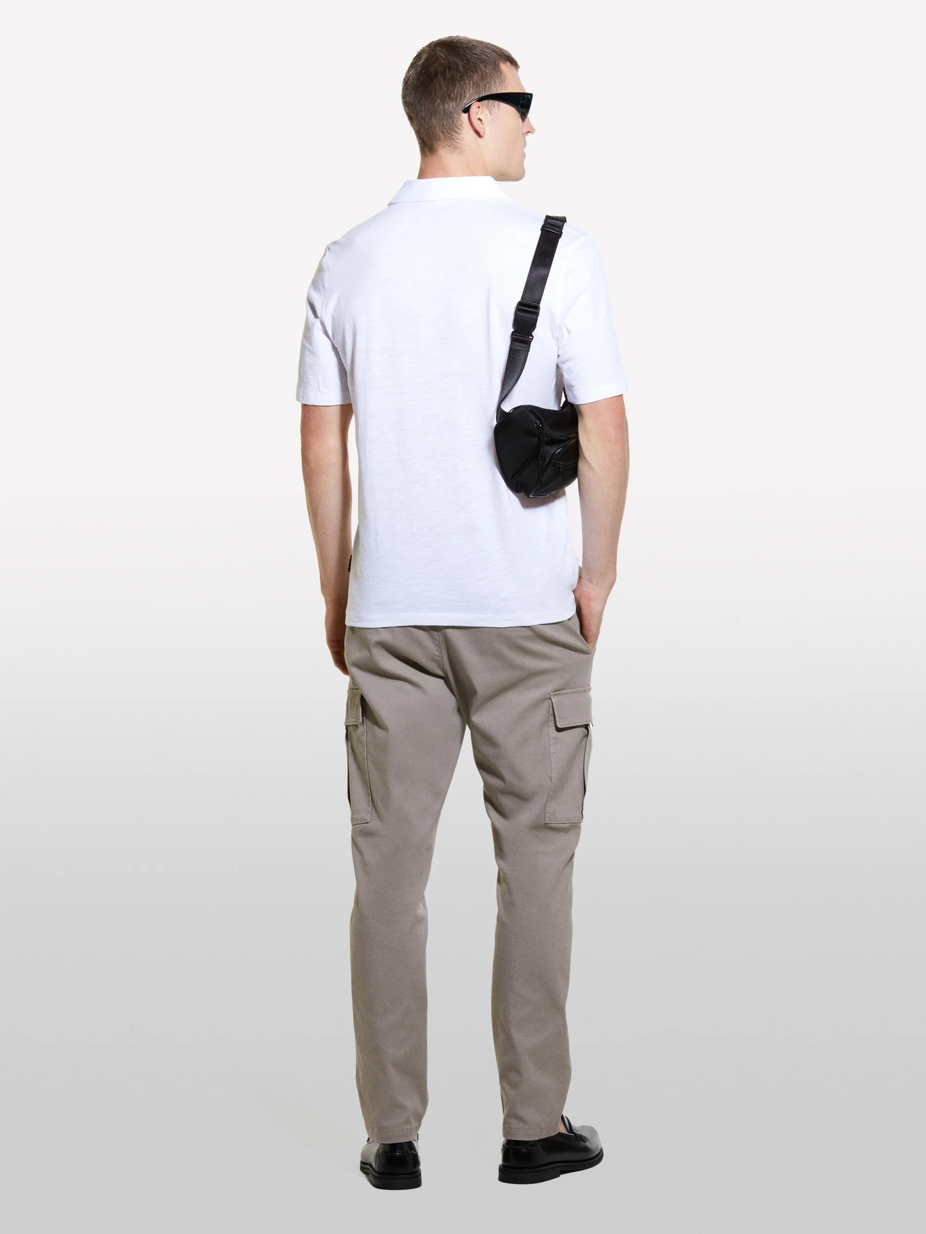 SISLEY Áo Thun Ngắn Tay Nam Men Polo