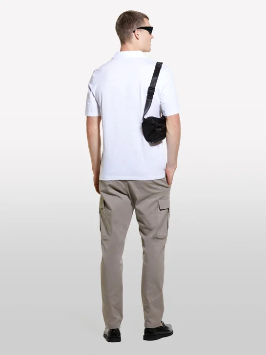 SISLEY Áo Thun Ngắn Tay Nam Men Polo