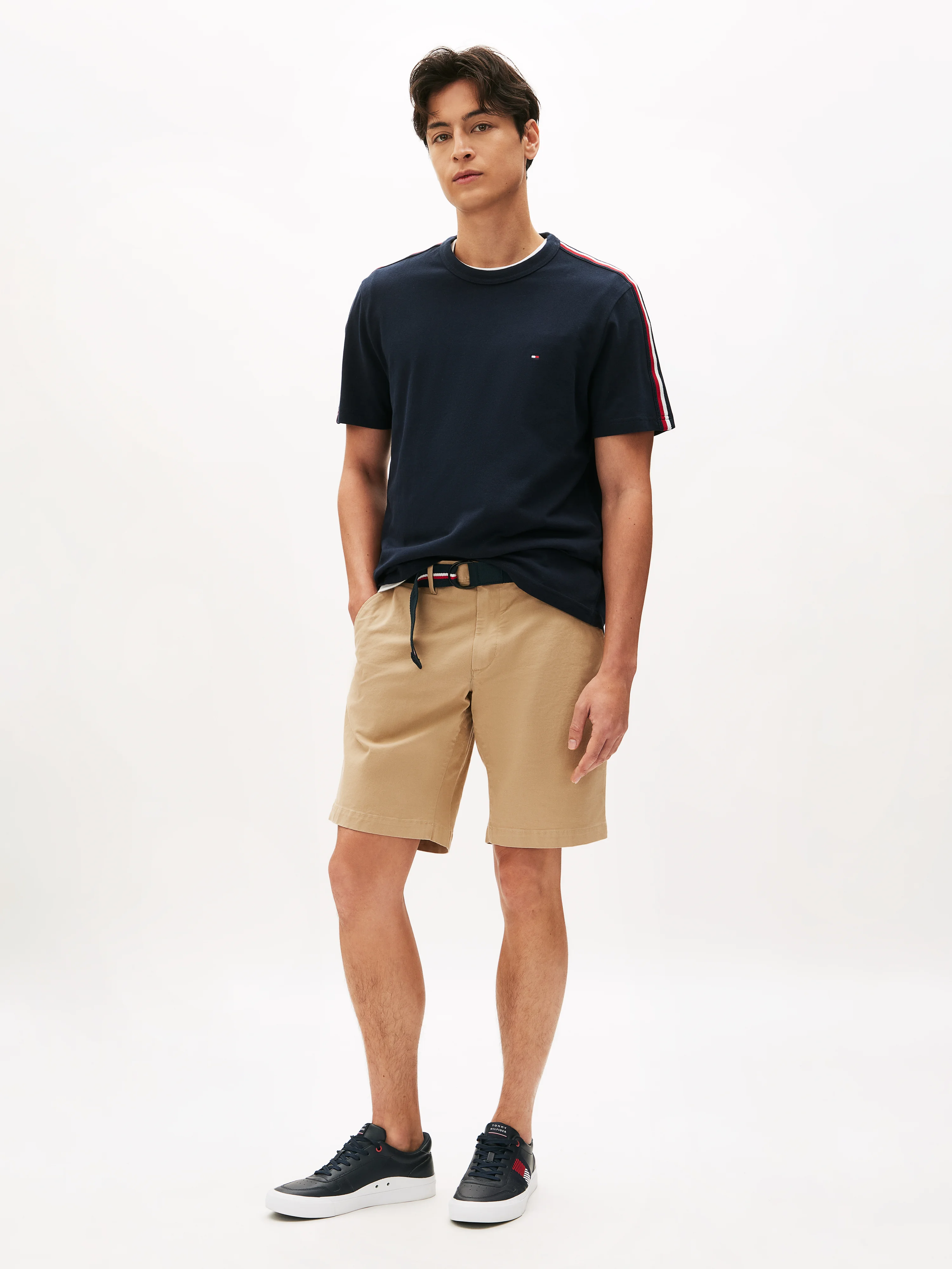 TOMMY HILFIGER Quần Ngắn Nam WCC Brkln Essential Twillwbelt