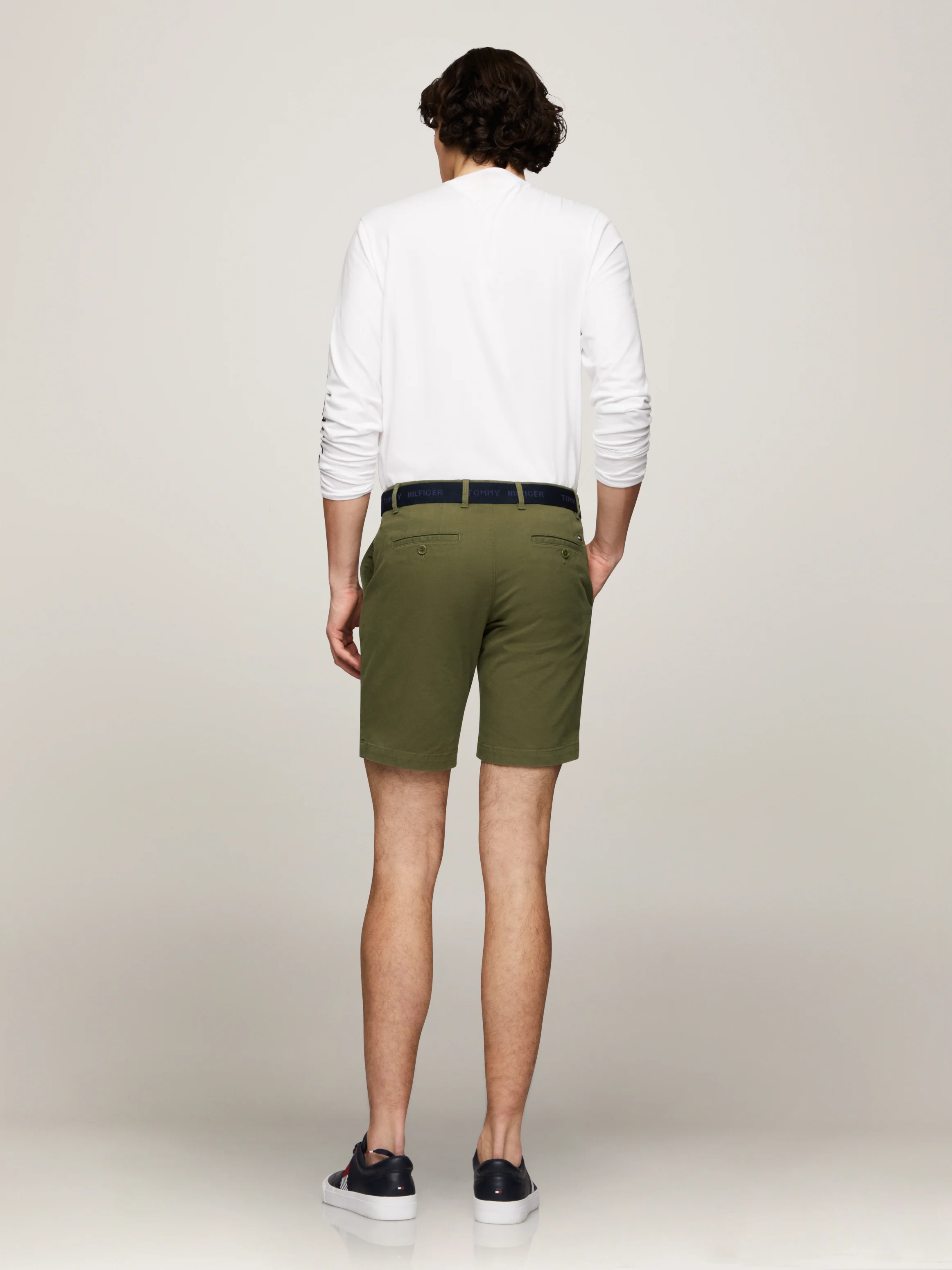 TOMMY HILFIGER Quần Ngắn Nam WCC Brkln Essential Twill W Belt