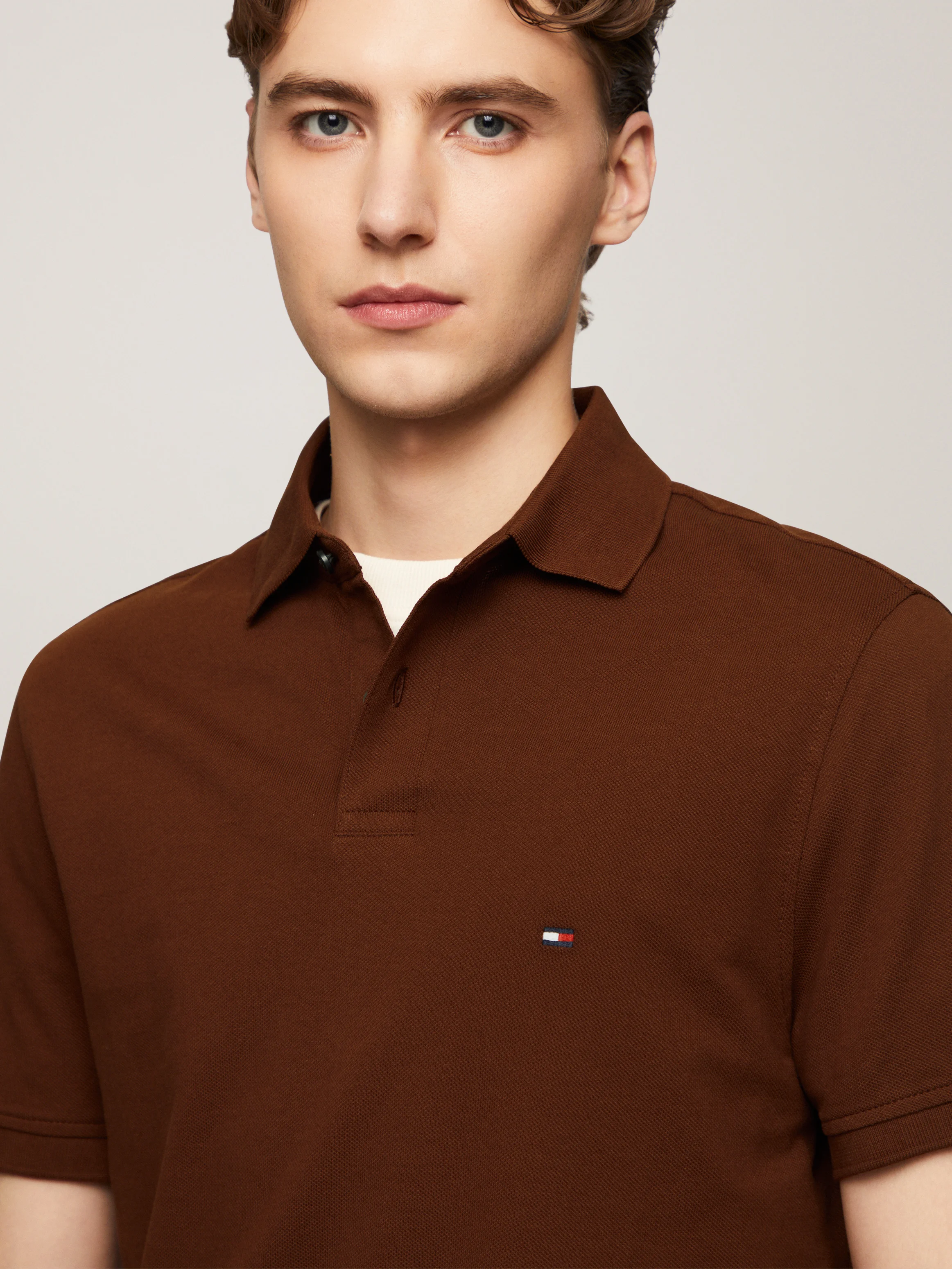 TOMMY HILFIGER Áo Polo Nam Tay Ngắn IM 1985 Regular Polo