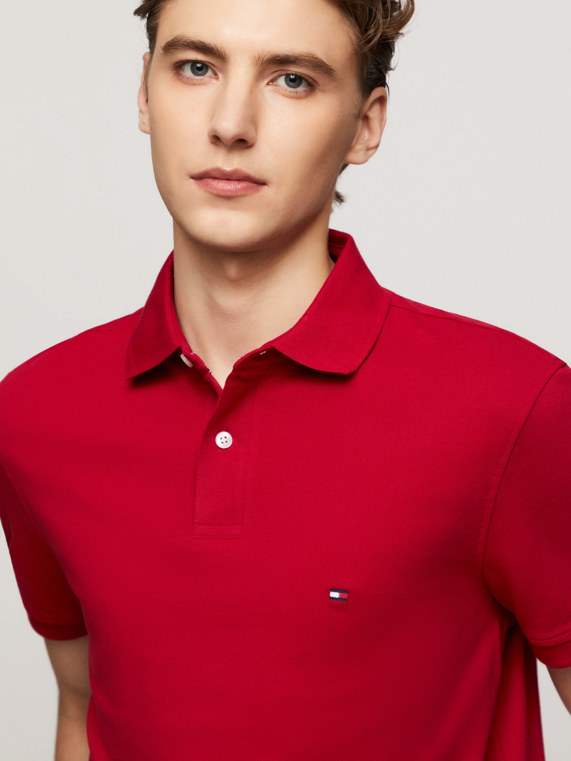 TOMMY HILFIGER Áo Polo Nam Tay Ngắn IM 1985 Regular Polo