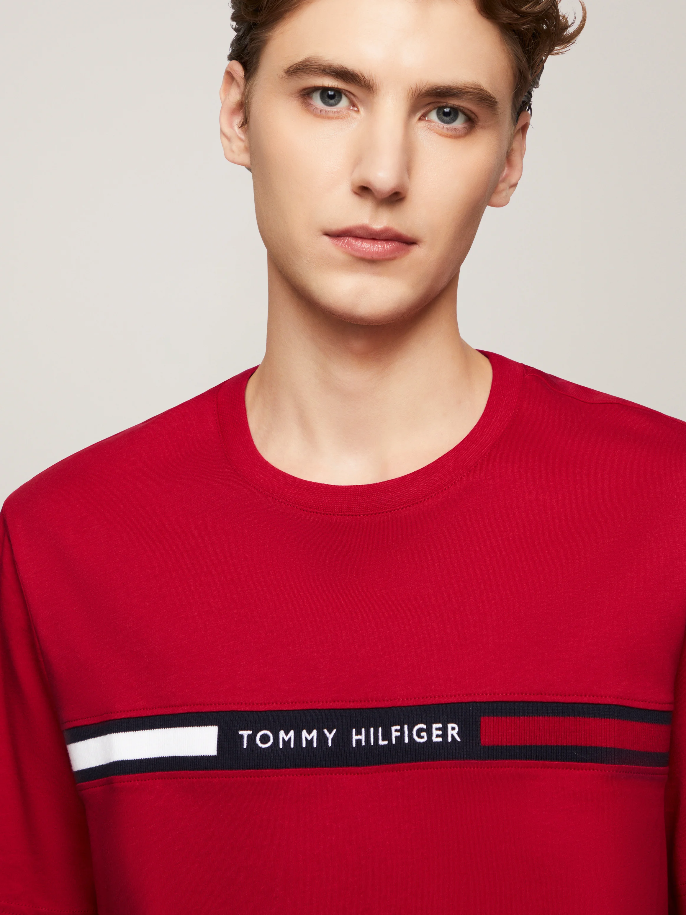 TOMMY HILFIGER Áo Thun Nam Tay Ngắn Hilfiger Chest Insert Tee