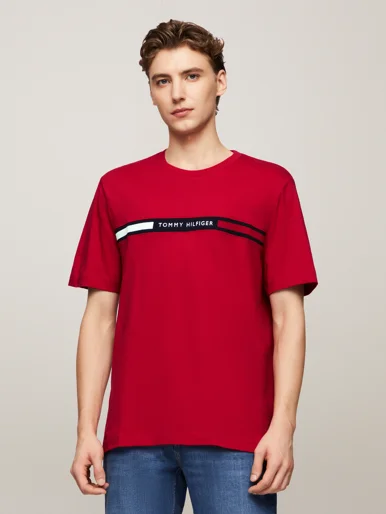 TOMMY HILFIGER Áo Thun Nam Tay Ngắn Hilfiger Chest Insert Tee